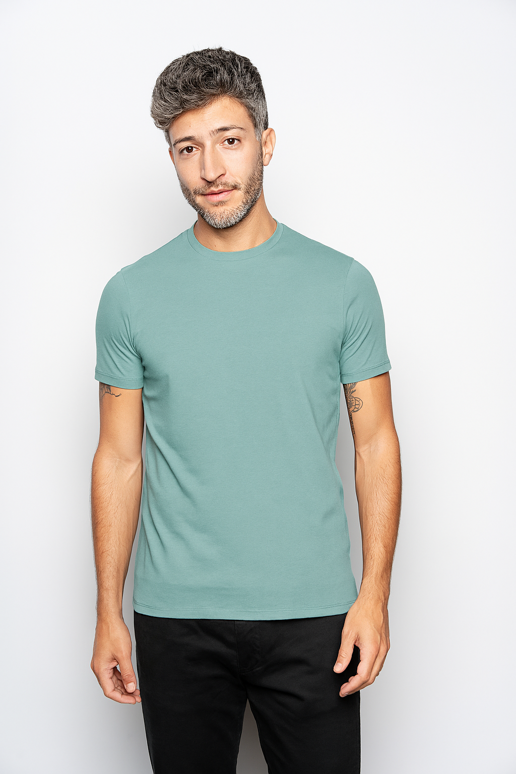 CAMISETA SLIM FIT SEM LOGO BRISA - GOLA O
