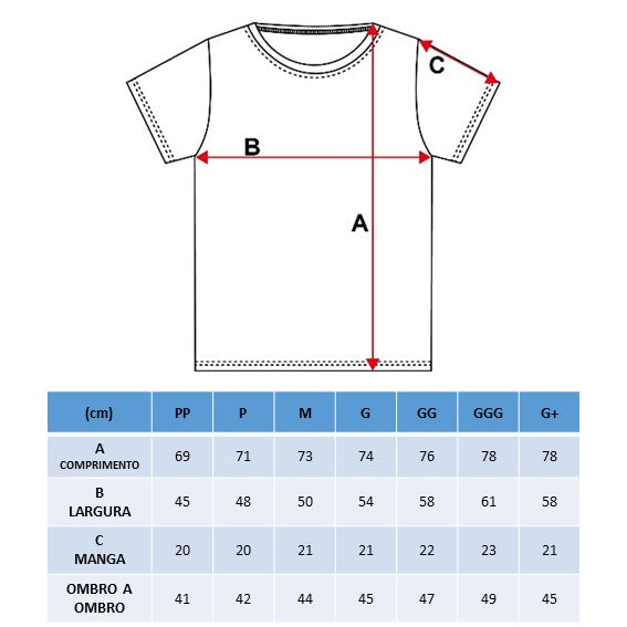 T-Shirt Pima Azul Royal Gola Careca Importada